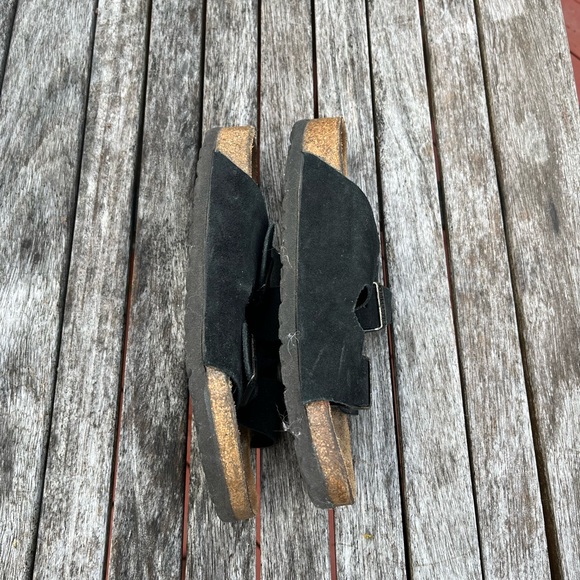 Black suede Arizona Birkenstock 40 - Picture 3 of 8